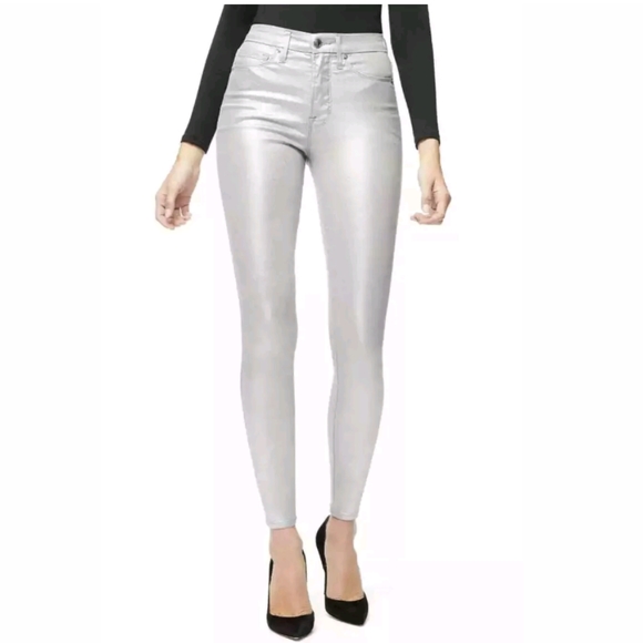 Good American Denim - Good American Good Waist Silver High Waist p3